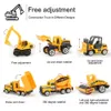 Mini Diecast Alloy Car Model Engineering Vehicles Big Construction Truck Set Gifts pojkar leksaker