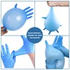 IPRee® 100 Pcs Blue Disposable Camping Picnic Nitrile Gloves Prevent Dust Waterproof Oil-proof Anti-fouling Safety Glove