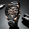 Curren Luxury Quartz Wristwatch Men Sport Watches Relogio Masculino 8336 Stainsal Steel Band Chronograph Clock Male Cx235e