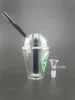 Op maat gemaakte Starbucks Cup Glas Bong Mini Water Pijpen DAP RIG en Oliereiljes 4.5 Inches Glass Bongs Hookah Rook Accessoire