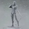 13cm Action-Figur Spielzeug Künstler bewegliche männlich-weibliche Gelenkfigur PVC-Körperfiguren Modell Mannequin Bjd Art Sketch Draw Figur 3D CX200716