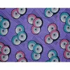 Purple Ankara African Polyester Wax Prints Fabric Bazin Riche High Quality 3 yards African Fabric for Party Dress