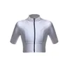 Giacca sportiva autunnale Donna Mezza manica Zip Fitness Canotta da yoga Camicia Allenamento Palestra Abbigliamento sportivo Cappotti da corsa Abbigliamento da allenamento