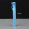 Hot Selling Mini Refillerbar 10ml Tom Parfymflaska Atomizer Mode Färgglada Plast Pen Clip Deodorant Flaskor