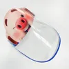 US Stock Pet Elastic Bands Kids Animal Face Shield Barn Protective Mask Cover Anti-Fog Anti-UV Transparent Ansiktsmask för Boys Girls