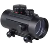 Tactical 1X40mm Red/Green Dot Sight Scope For Rifle 20mm Weaver Rail Mount