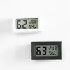 Mini Digital LCD Indoor Temperature Sensor Humidity Meter Thermometer Hygrometer Gauge Fahrenheit/Celsius for Humidors Garden JK2008KD