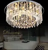 Ny mode LED Living Room Crystal Ceiling Lights Bedroom Craftelier Creative Bird's Nest Crystal Lamp Taklampa Hängande lampor