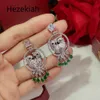 Hezekiah S925 Silver Northern Europe Parrot Earrings Personality Women039s Earrings Dance Party優れた品質8488497