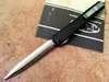 8 modèles de haute qualité Makora II 106 D2 lame T6-6061 fibre de carton noir couteau automatique tactique personnalisé couteaux automatiques couteau automatique