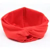 Criss cross head band contrast kleur elastische yoga brede hoofdbanden vrouwen zoet haar hoepel mode cadeau