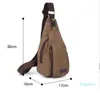 Men Small Chest Canvas Bags Vintage Man Messenger Bags for Waist Chest Casual Outdoor Hiking Sport Casual Male Retro Shoulder Bag248S