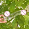 22 cm Ogromne dildo szklane unisex gildo g stymulatory kryształowy penis realistyczne Pyrex Dick gejowskie zabawki erotyczne dla kobiet anal duże dildos m7103212
