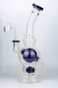 Blue Feb Egg Bong Glass Water Pipes Smoke Pipe Dab Accessories Thick Glass Water Bongs Oil Rigs Hookahs With 14mm banger