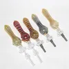 smoking Glass Nectar with 10mm Quartz Tips Keck Clip Reclaimer Ashcatcher