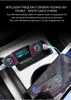 CAR FM Transmitter اللاسلكي Bluetooth Handsfree Auto Kit Aux MP3 Player TF Dual USB 2 1A Power On Off Display Audio 3471