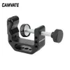 Camvate Universal CCLAMP Aluminium Support Clamp Clamp Desktop Mount Stand with 14inch20 38inch 16 Metal Female Socket8020791