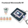 2021 Radiofrequenza RF frazionata portatile Micro ago Lifting facciale Rimozione antirughe Pelle Stringere Salone di bellezza e uso domestico