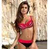 ESSV rayé Bikinis femmes maillots de bain Push Up maillots de bain haut à licou Sexy brésilien ensemble Bikini été plage maillots de bain S ~ XXL