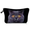 MPB012 härlig katt 3D -tryck Makeup Bag Fashion Travel Bag Cosmetic Organizer Make Up Storage for Women 4023631