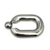 Male Heavy Duty Stainless steel Ball Scrotum Stretcher metal penis bondage Cockrings Delay ejaculation Sex Toy J1448