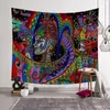 Creative Pattern Tapestry Wall Hanging Wall Tapestry Blanket Tapestries for Living Room Bedroom Farmhouse Decor