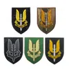 SAS-Flaggen-Stickerei-Patch der britischen Armee, militärische Moral-Patches, taktische Emblem-Applikationen, gestickte Abzeichen des Vereinigten Königreichs