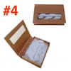 3 pares 3D Mink Caixas de pacotes de cílios podem adicionar pinças falsas cílios de embalagem vazio Caixa de cílios Caixa de cílios Caixa com suporte Livre DHL