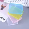 Flash Sprzedaż Maska Twarzy Pojemnik Pole Ochrony Case Case Container Pudełka kart pamięci CF Narzędzie Karta Plastikowa Przezroczyste Przechowywanie Łatwe do przenoszenia