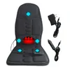 Ny elektrisk rygg uppvärmd massage kudde bilstol hemmakontor kudde bilstol Massager Lumbal Back Neck Pad Relaxation13550661