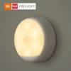 Xiaomi Original Yeelight inteligente recargable LED pasillo noche luz infrarrojo Control remoto cuerpo humano Sensor de movimiento luz