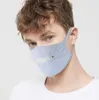 Ritssluitingslot Masker 6 stijlen Sneldrogende zonnebrandcrème ademend mesh Single Layer Wasbare Fietsen Maskers Dink Designer Masker LJJO8246