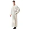 Homme Abaya Robe Musulmane Pakistan Islam Vêtements Abayas Robe Arabie Saoudite Kleding Mannen Kaftan Oman Qamis Musulman De Mode Homme