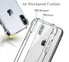 Per iPhone 11 Pro Max XS MAX XR Custodia in TPU trasparente Cover posteriore trasparente morbida antiurto per Samsung Note10 S9 S10 Plus