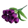 Grandes têtes/Bouquet tulipe fleur artificielle vraie touche Bouquet faux pour la décoration de mariage fleurs maison Party1