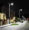 5 ans de garantie Lampes solaires à LED, lampadaire solaire 30W 50W, étanche IP65, auto-induction, projecteur solaire pour pelouse, jardin