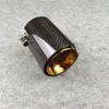 Stainless Steel Glossy Golden Muffler Tip Exhaust Pipe For M Performance M2 F87 M3 F80 M4 F82 F83 M135i M235i M335i M240i