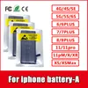 5pcs/lot DaDaXiong batteries Built-in Li-ion Replacement battery for iphone 4S 4 5 5S 5C 5G 78 6 6S Plus X with Factory price