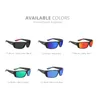 2020 KDEAM Gafas de sol de pesca de lujo Men Sport Frame Polarizado Reflexión Reflexión Lente de 5 colores Ev400 KD60697447379