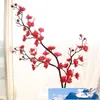 Offre spéciale fleurs en soie artificielle fleur de prunier Bouquet de mariage décor de fête maison jardin café décoration fleur de prunier