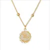 Tasarımcı kolye Gümüş Altın Kaplama Zincir Klasik Nazar Hamsa eli Charms kolye Takı Hediye GD473 Womens