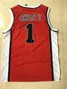 Top Quality 1 Fredro Starr Shorty Jersey Sunset Park Movie College Basketball Jerseys Blanc Red 100% Stiched Taille S-XXXL