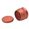 HORNET Tambour Style Metal Grinder 60MM 4 Pièces Aircraft Aluminium Tabac Herb Grinder Poignée Spice Miller