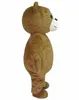 2020 fantasia de alta qualidade Ted ursinho mascote Shpping1868