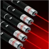 10PCS 10Miles 650nm Mini Bright Red Laser Pointer Pen Astronomy 1mw Powerful Portable Lazer Cat/Dog Toy Astronomy Single Light