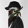 2020 Новый мягкий хлопок Camo Глава банданы Новый стиль Камуфляж Multpurposei площади Полотенце для мужчин и женщин M011C