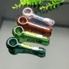 NIEUWE Europa en americaglass Pipe Bubbler Smoking Pipe Water Glass Bong Color Letter Logo