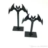 5 sets (3 / set) different sizes bats black plastic earrings jewelry display jewelry display shelf 12 + 11 + 9 cm