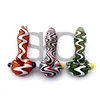 NEW Color Hand Water Pipe With 4.0Inch 3 Styles Glass Spoon Pipe Pyrex Glass Oil Burner Pipe