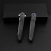 1Pcs New Ball Bearing Flipper Folding Knife M390 Spear Point Satin/Black Stone Wash Blade CNC Carbon Fiber Handle EDC Knives